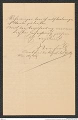 k.k. naturhistorisches Hofmuseum, Intendanzakten 1885-1896 (Hauer), Aktenzahl Z.252/1888, Seite 4